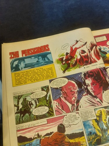 Vintage TV ACTION + COUNTDOWN Comic 17 JUNE 1972 #70 Dr Who Persuaders Scarlet - Picture 2 of 7