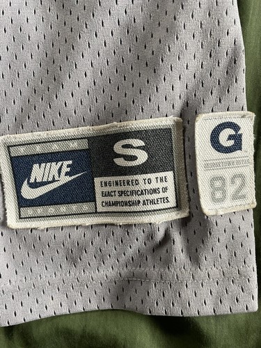 Gray Vintage Stitched Nike Georgetown Men’s Sz S Swingman Patrick Ewing Jersey - Picture 4 of 8