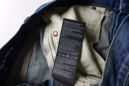 Saint Laurent D35 70s Flare Jeans Vintage Blue Denim - size 34 - BNWT, RRP £735 - Picture 20 of 20