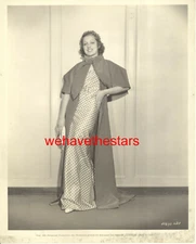 VINTAGE Frances Drake CHIC GLAMOUR FASHION '34 Publicity Portrait