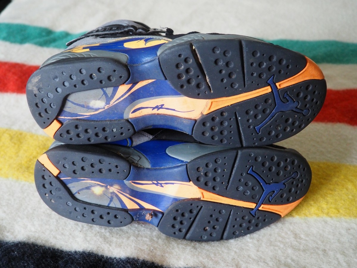 Nike Air Jordan VIII 8 Retro PHOENIX SUNS BLACK ORANGE Nike Air Jordan VIII 8 Retro PHOENIX SUNS BLACK ORANGE