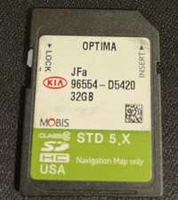 OPTIMA NAVIGATION SD CARD MAP 96554-D5420 OEM 