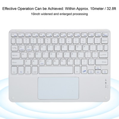 Wireless BT Keyboard Touch MultiFunction External Computer Accessories Squar Kit