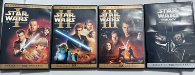 STAR WARS - Original Trilogy THX Digitally Mastered - 4 DISC SET