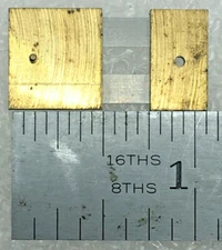 Antique Clock 1  1/16" Replacement Brass Suspension Spring A3