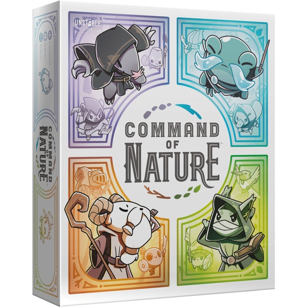 Command of Nature - Jeu de société de stratégie TeeTurtle pour 2 à 4 joueurs