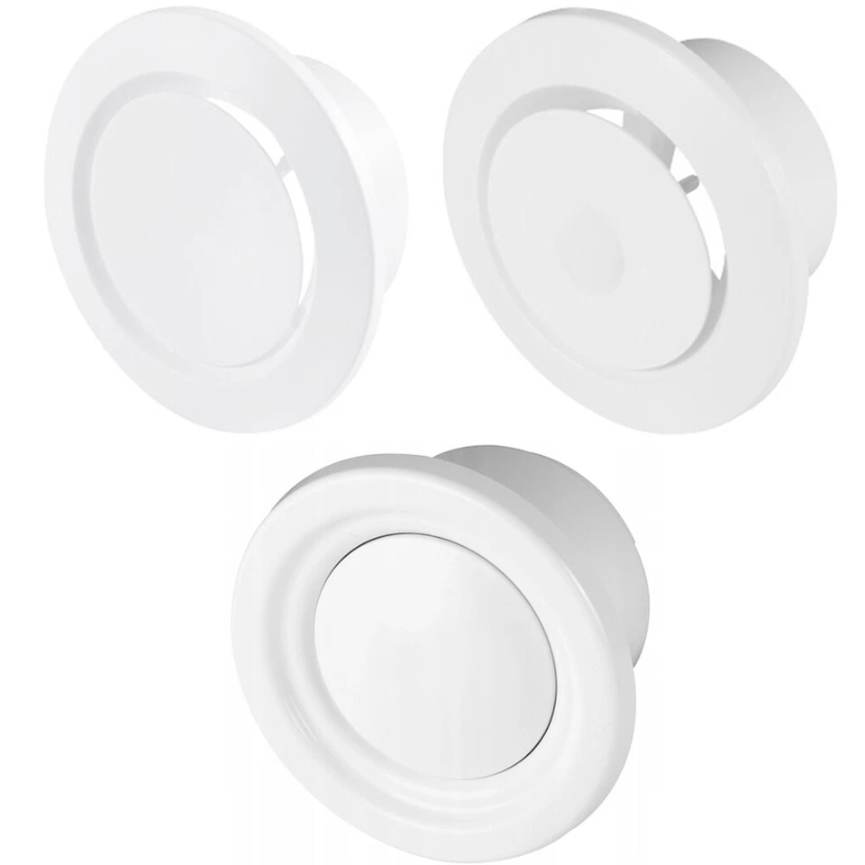 VELITE Lüftungsventil Tellerventil Abluftventil Zuluftventil Deckenventil 75 - 150mm