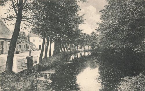 725273) Gruss aus Karte Neuenburg bei Zetel Ldkrs. Friesland Oldenburg gel. 1915 - Afbeelding 1 van 1