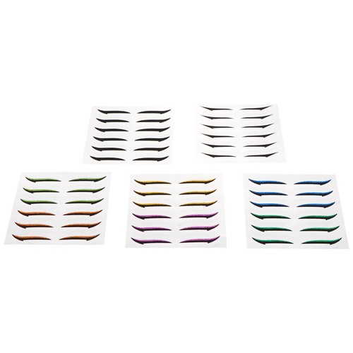 36 Pairs Eyeshadow Sticker Korean Eyelid Tape Eyeliner Makeup Glitter