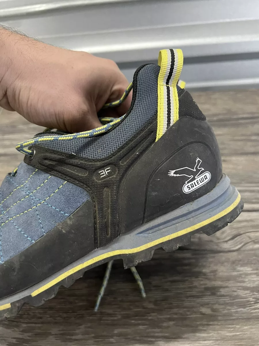 Salewa MTN Trainer GTX Pelle 3F Gore-Tex Vibram Size 10 Womens