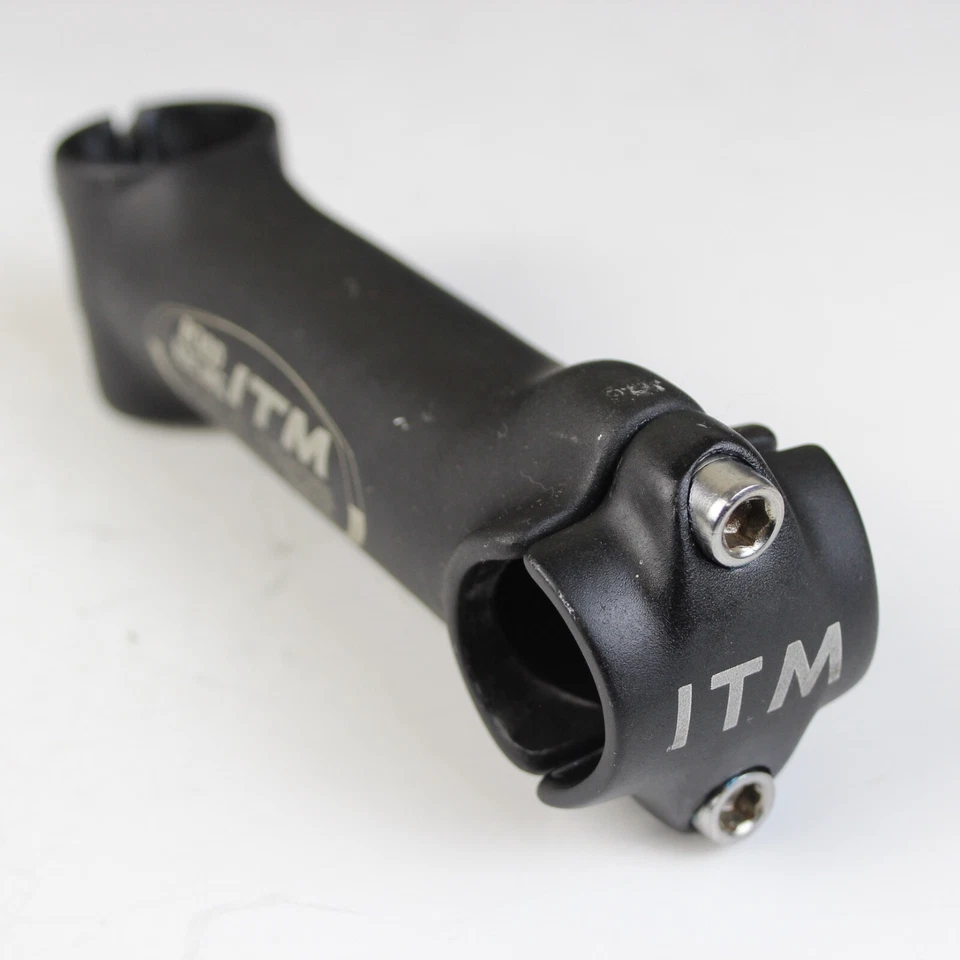 ITM Road Racing Threadless Stem  1-1/8" x 120mm x 25.4mm Clamp Black Italy - Image 4 of 4