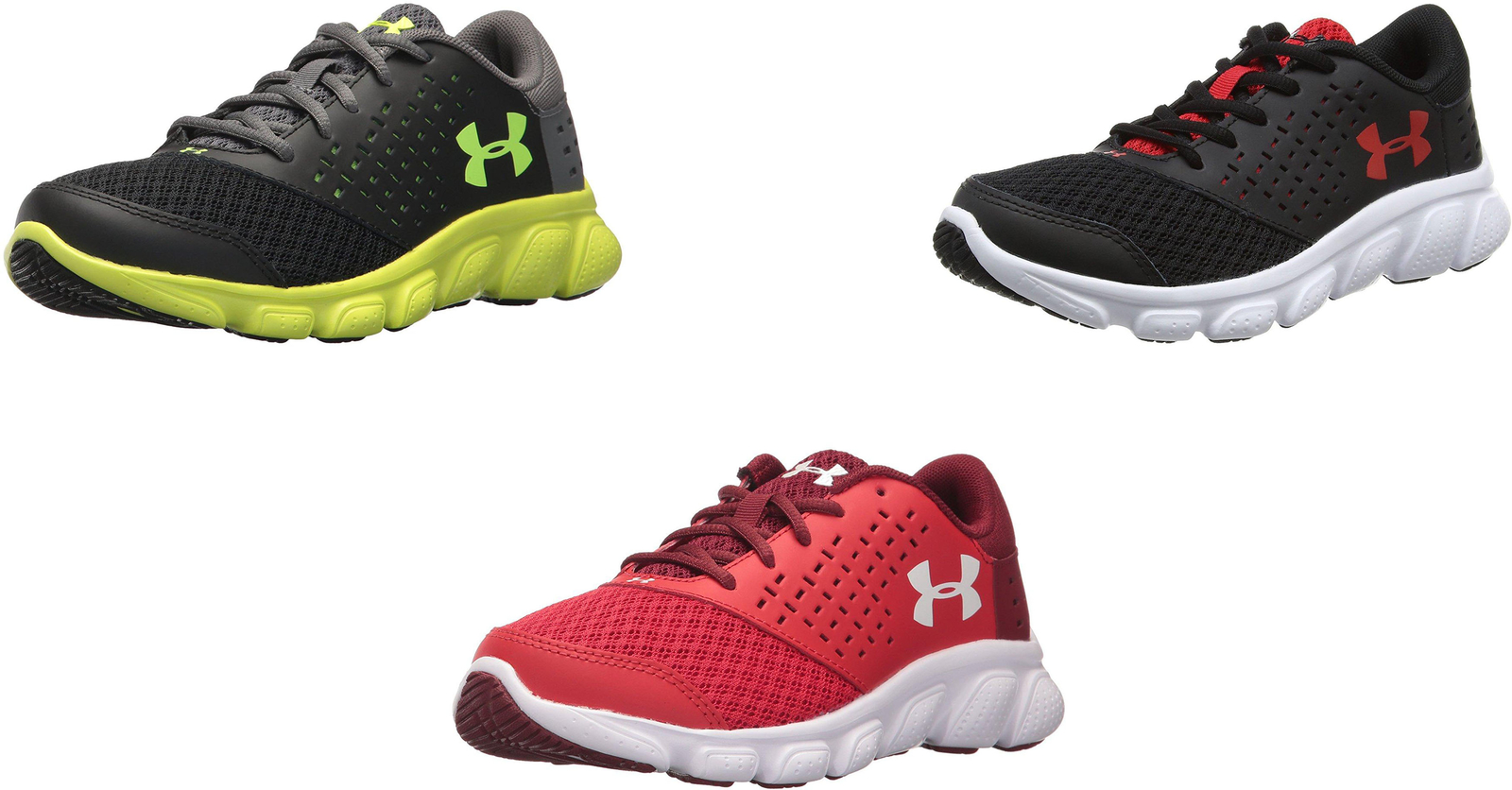 colorful under armour shoes