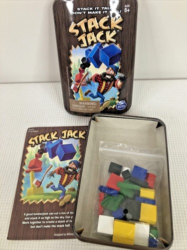 Stack Jack Family Game Night By Spin Master Great Game - Missing Gold Nuggets - Picture 5 of 6