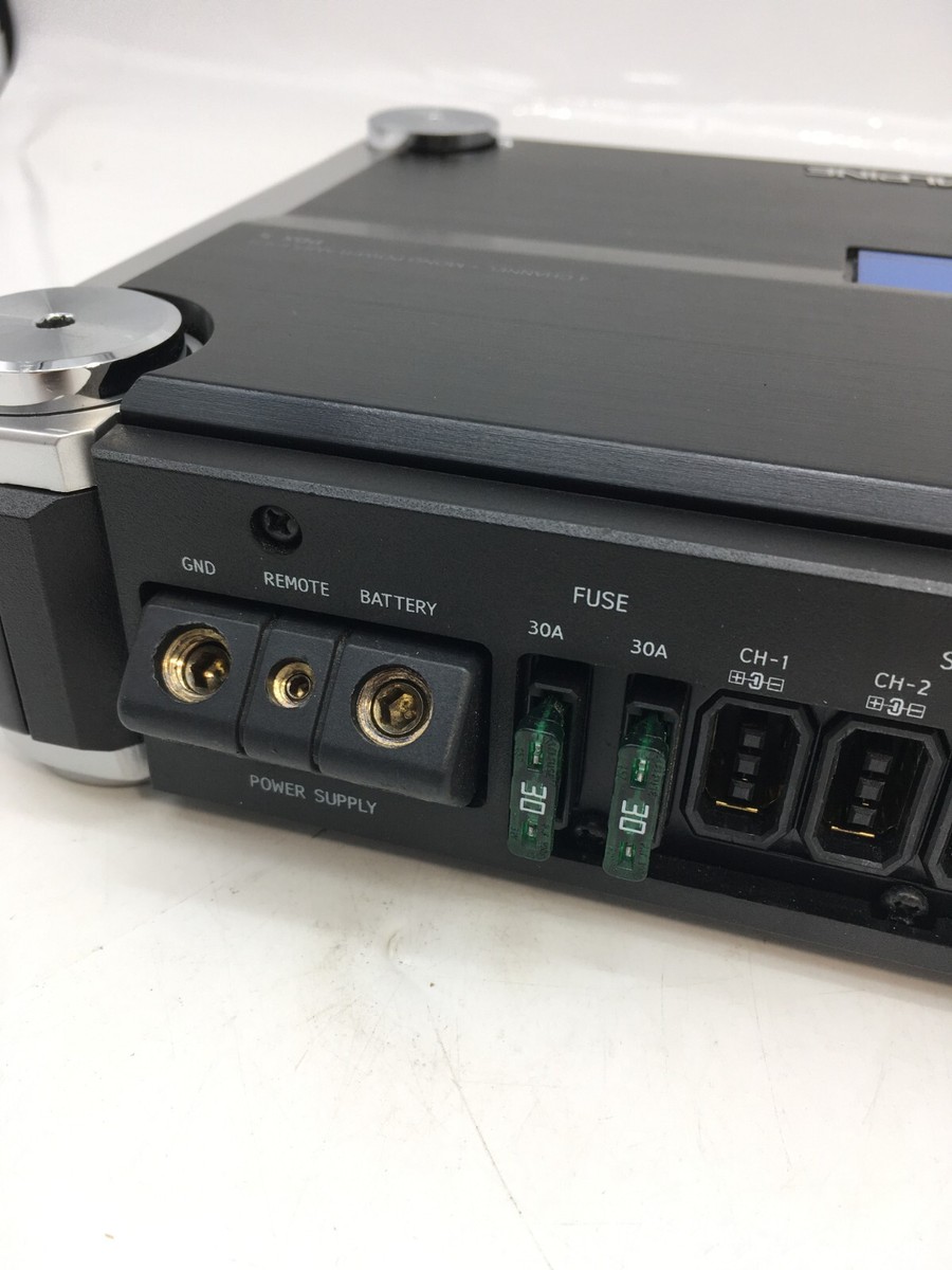 Alpine PDX-5 Car Audio Digital Power Amplifier 150W x 4ch.+ Alpine PDX-5 Car Audio Digital Power Amplifier 150W x 4ch.+