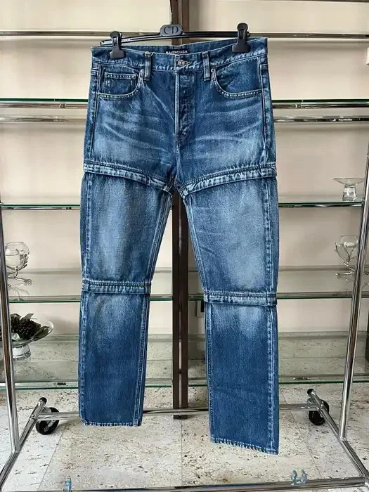 Balenciaga Zipper Denim in Blue 33 eBay