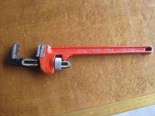 Vintage, Heavy Duty, 18 Inch Monkey Wrench, Deeland Deluxe, Drop Forged Jaws