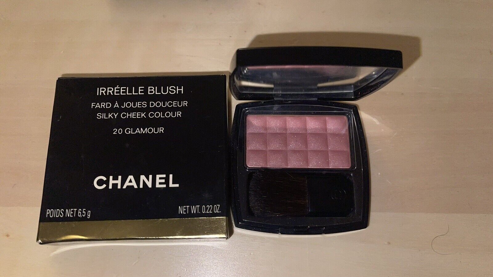 New Discontinued CHANEL Irreelle Blush Silky Cheek Colour 20 Glamour