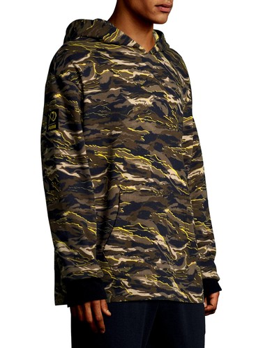 SUDADERA CON CAPUCHA PARA HOMBRE PUMA X ""XO NEGRO CAMO DOP"" ENTRENAMIENTO POR SEMANA - M - $150 - Imagen 4 de 11
