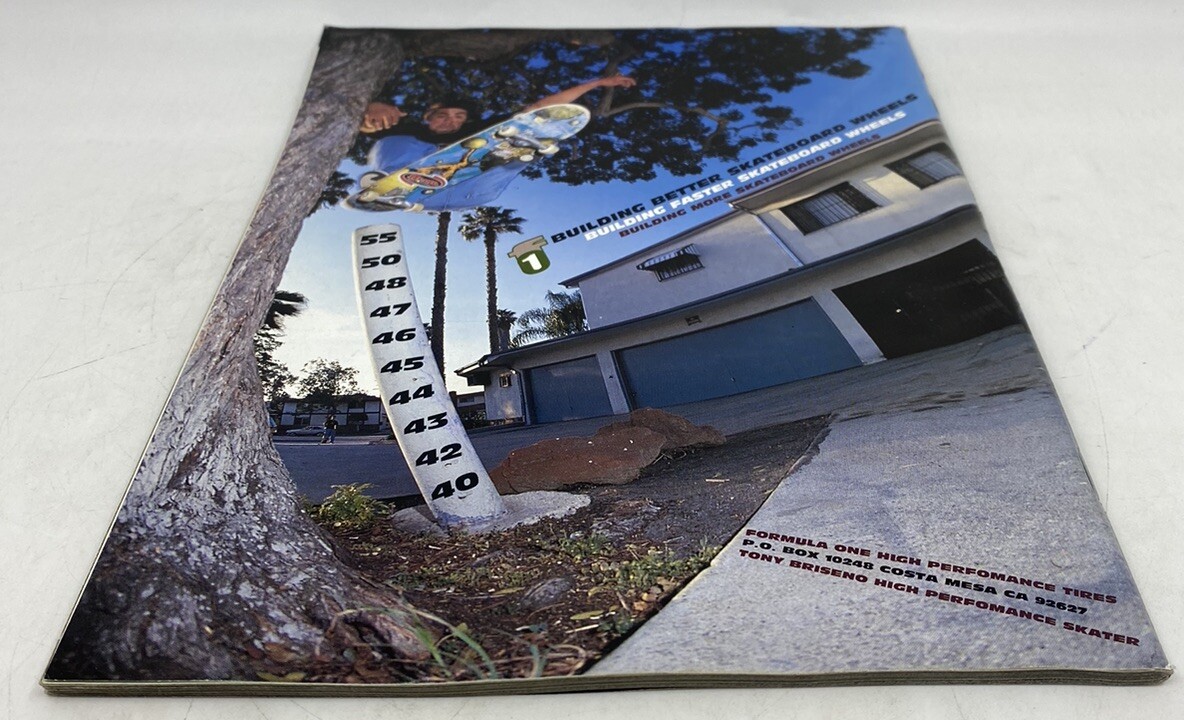 Vintage 90’s Transworld Skateboarding Magazine - August 1994 - Kickflip 360