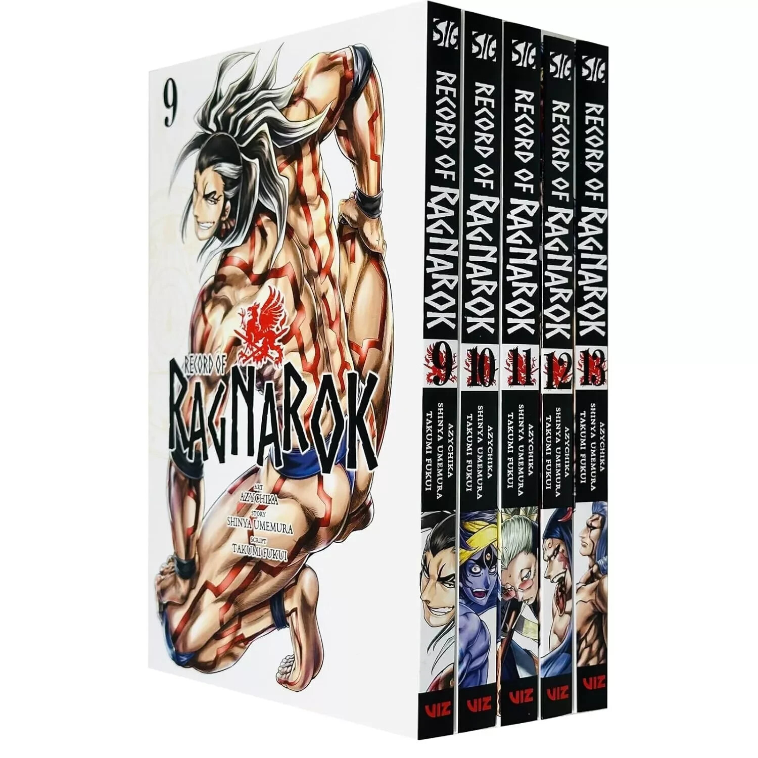 Record of Ragnarok Manga Vol. 9-13 Collection 5 Books Set by Shinya Umemura - Image 2