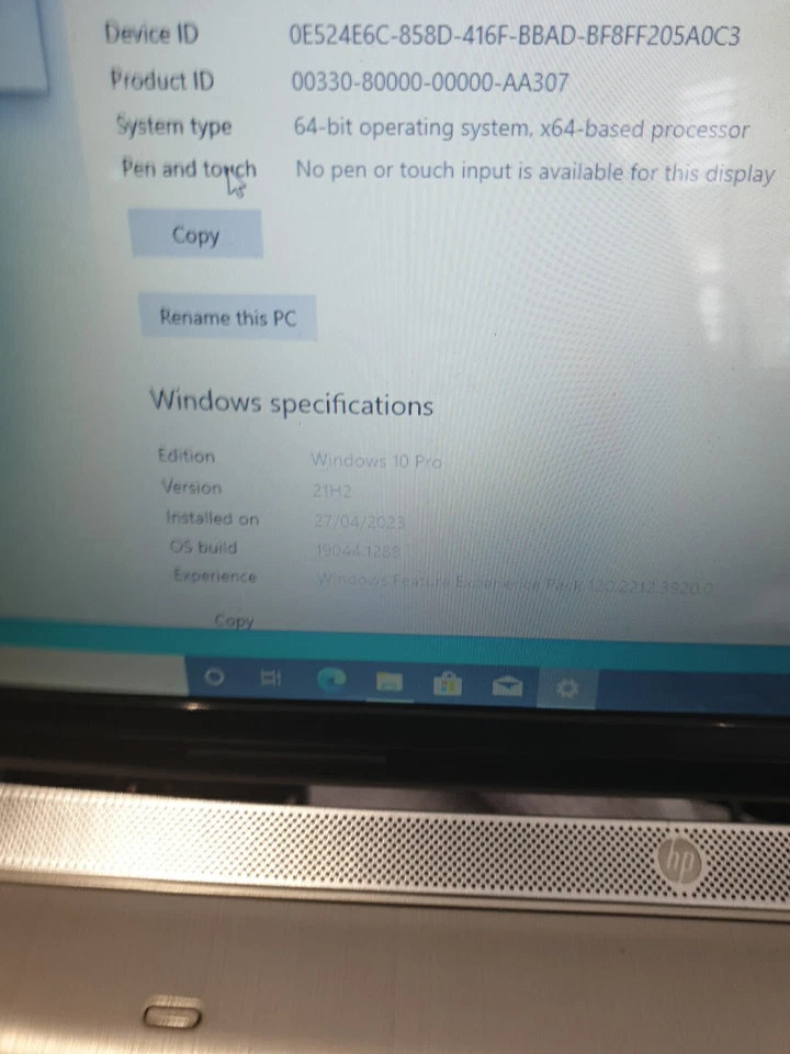hp beats audio Pavilion dv7 Laptop I7-2670QM 8GB 750SSD - Image 3 of 4