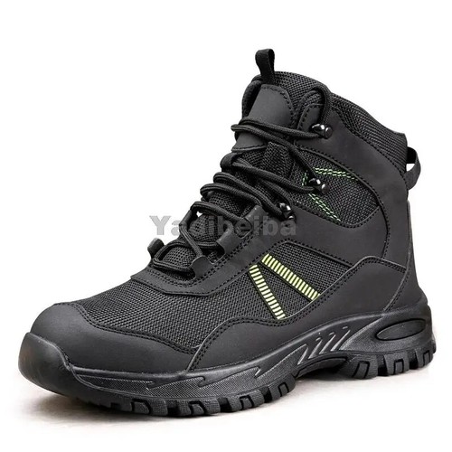 Work Safety Boots Men's Construction Work Shoes Steel Toe Cap Security Boots - Picture 8 of 26