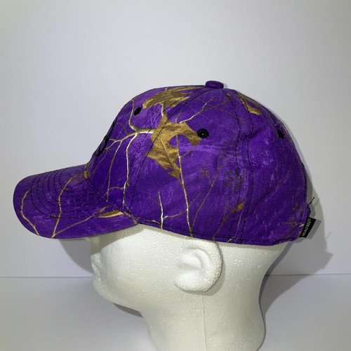 Men's Realtree Baseball Cap Twilight Camouflage Purple - Picture 2 of 6