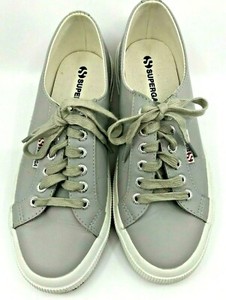 superga grey leather