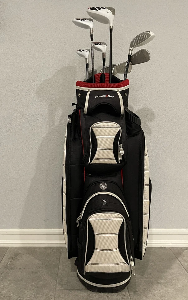 Juego completo de golf PowerBilt Grand Slam para hombre y bolsa Top Flite Tour Putter Foto 2 de 4