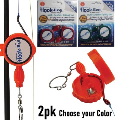 hook-eze tackle box pack Angler's Must-Have Fishing Tools | Hook Remover and is great for tying swivels and selected flies for fly fishing Hook-Eze Reef & Blue Water