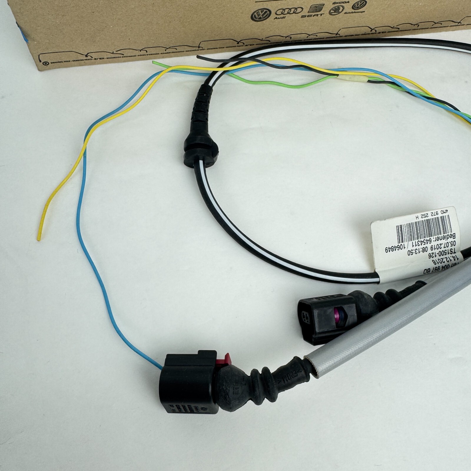 2018 -24 Lamborghini Urus Front Right Wiring Harness ABS Speed Sensor 4M0972252H