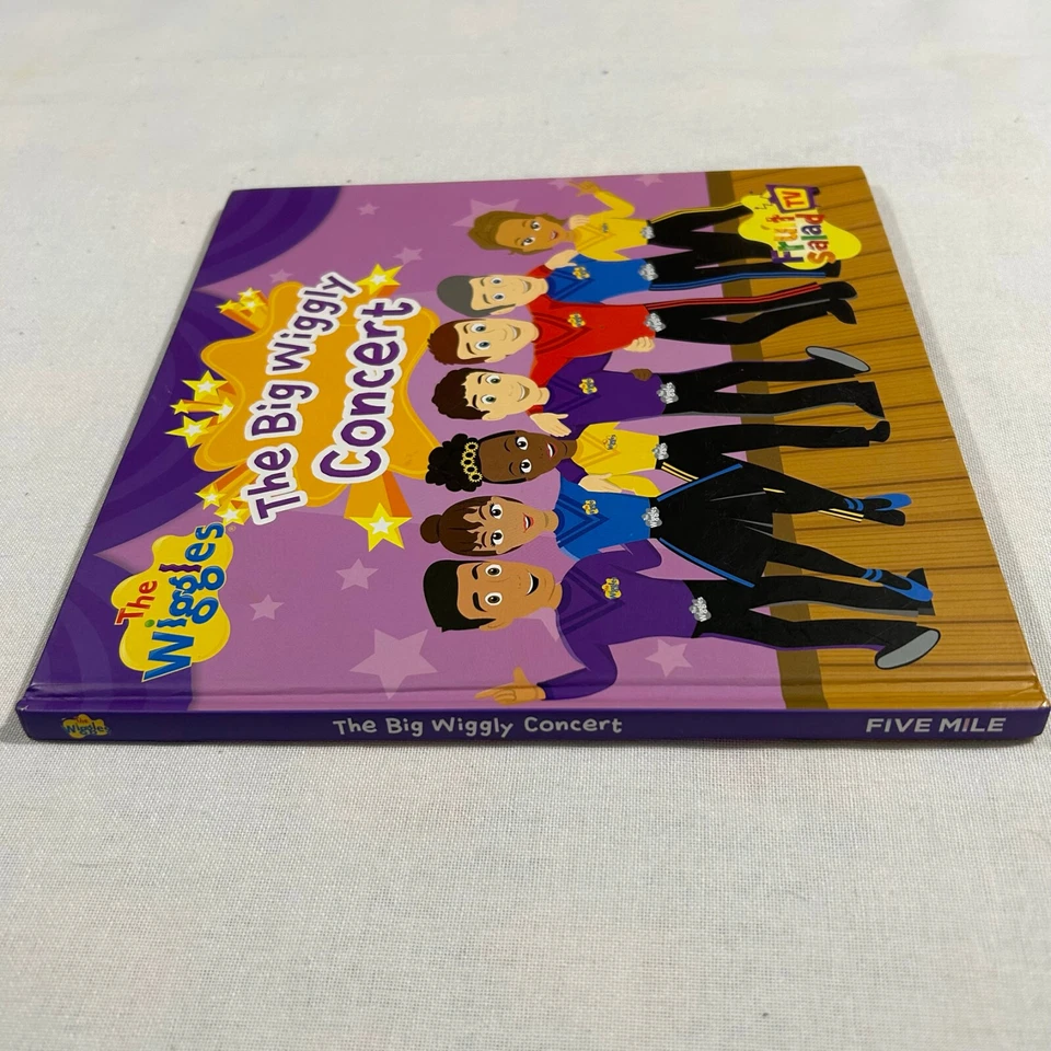 The Wiggles  The Big Wiggly Concert  Hard Cover Book 2022 - Image 3 of 4