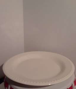 Pottery Barn Emma White Cream Dinner Plate Ebay