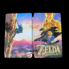 The Legend of Zelda:Breath Of The Wild Steelbook Custom Made For Nintendo Switch