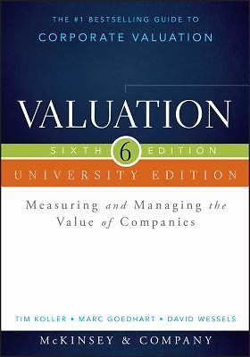 Valuation: Measuring and Managing the Value of Companies (Wiley Finance)  [LNEW]