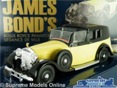 JAMES BOND CAR MODEL ROLLS ROYCE PHANTOM III 1:36 GOLDFINGER CORGI