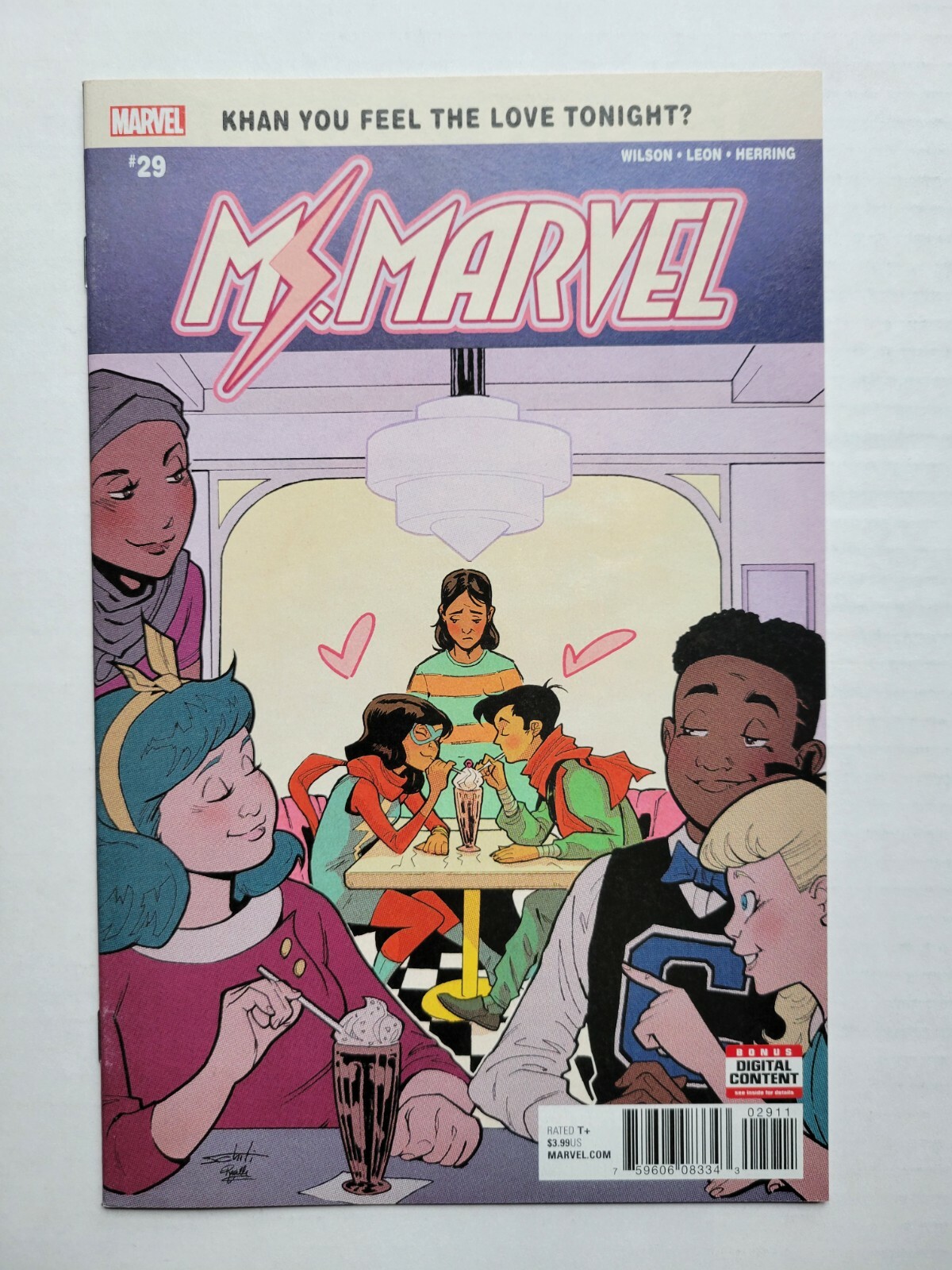 Ms. Marvel #29 Archie Homage Cover Kamala Khan [2018] **HIGHER GRADE**