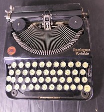 ANTIQUE PORTABLE TYPEWRITER MODEL ND82258 REMINGTON PORTABLE 1921 thumbnail