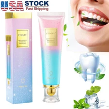 Nicotinamide Toothpaste for Yellow Teeth - Whitening & Stain Removal, Fresh Mint