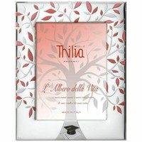 Thilia Portafoto Lebensbaum Silber 13X18 Cm FüR 1 Foto Geschenk Zur Laurea