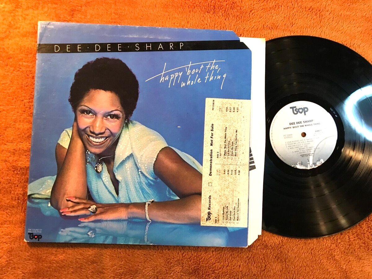 DEE DEE SHARP happy 'bout the whole thing U.S. TSOP LP 1975 PZ