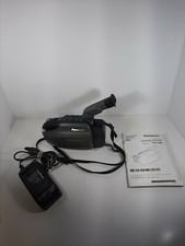 Panasonic VHS-C Palmcorder PV-L600D W/ Charger  Manual Parts Or Repair Bad...