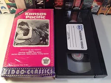 Kansas Pacific Rare Civil War Western Romance VHS 1953 OOP HTF Sterling Hayden