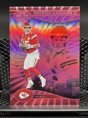 2024 Panini Illusions Patrick Mahomes II #42 Trophy Collection Pink /299
