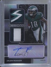 2020 Panini Obsidian Electric Etch Purple 20/40 Jalen Reagor #RJI-8 Auto 08lb