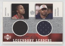 2002-03 UD Superstars Legendary Leaders Dual Jay Williams Anthony Thomas 0o9
