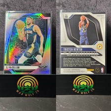 2025 Panini CJ McCollum On Front Tristen Newton On Back True Error Card Foil NBA