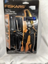 Fiskars Shopboss Titanium Snips With Holster