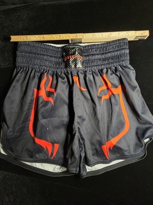 Fuddshin  Muay Thai Shorts Boxing Shorts MMA Trunks Kickboxing Training Large