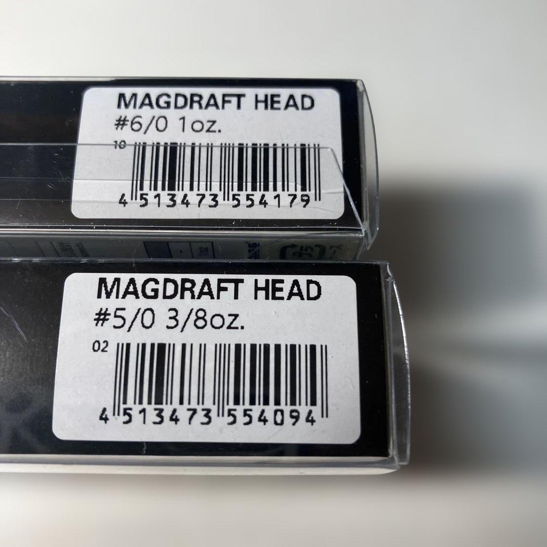 Megabass Mag Draft Head Swimbait Hook Set #5/0 3/8oz & #6/0 1oz Fishing Gear - Image 4